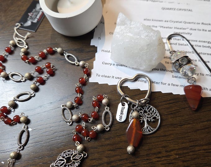 Featured listing image: Carnelian Stone Gift Set