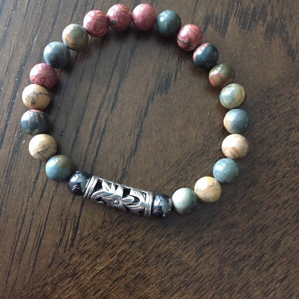 Picasso Jasper Bracelet