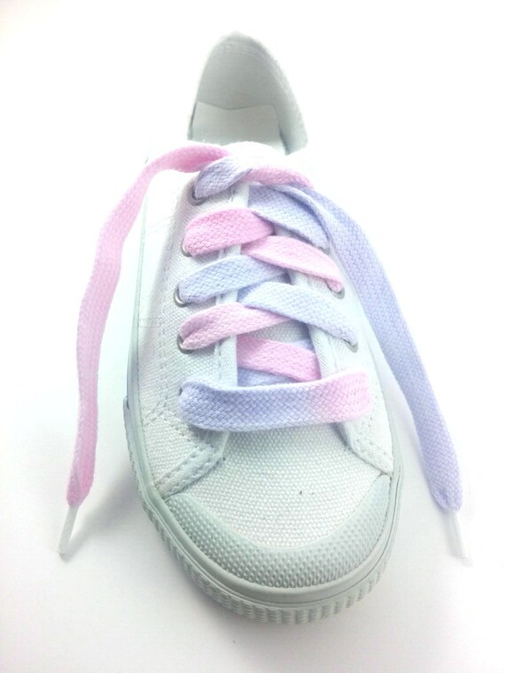 light purple shoelaces