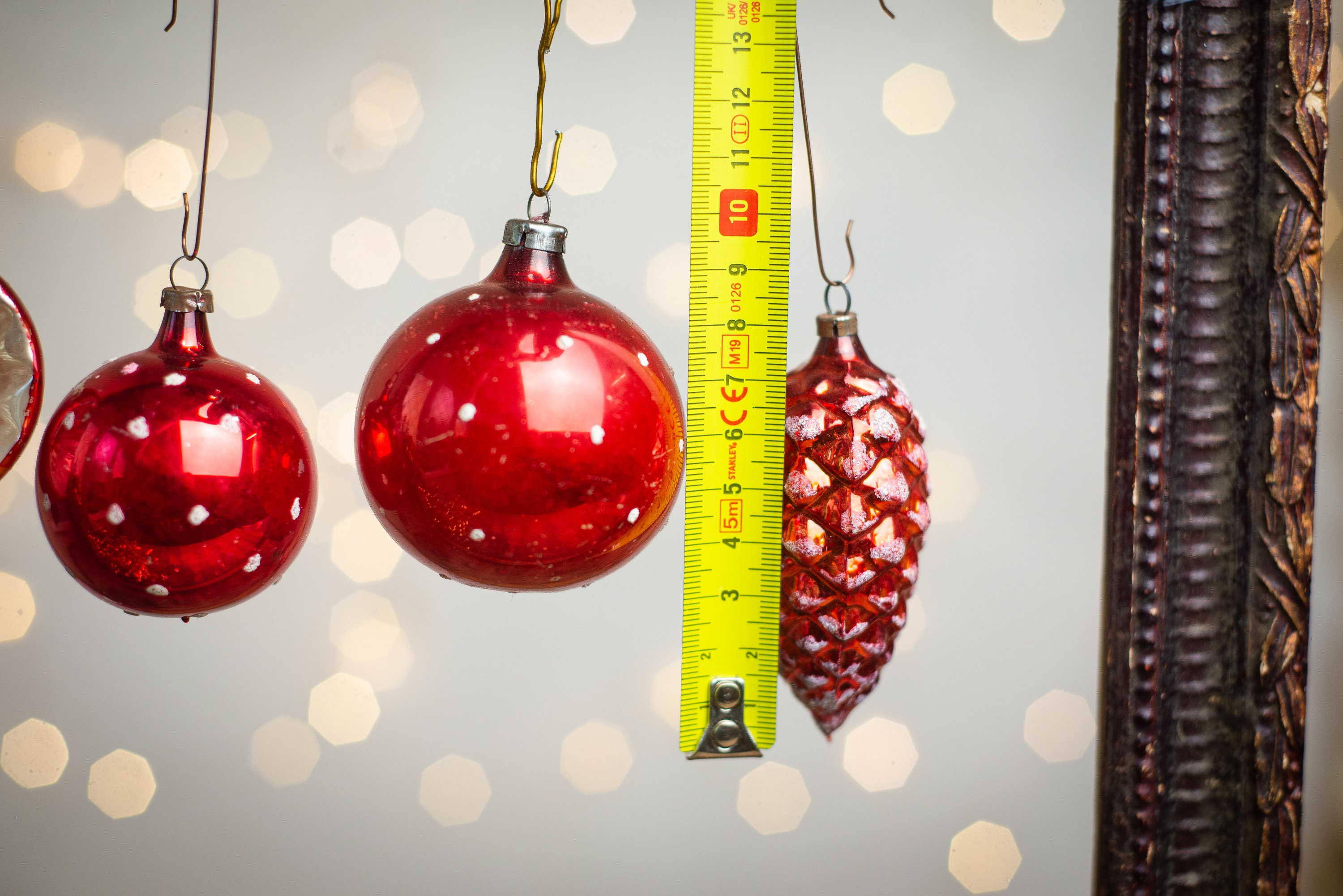 German Christmas Decorations Set Vintage Collectible Glass Etsy UK