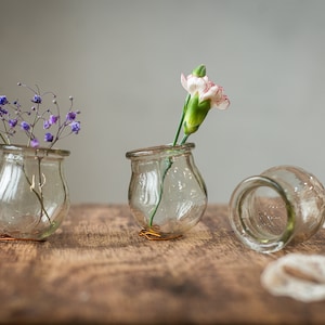 Set of 3 vintage massage cups, Chinese massage, antique medical equipment, USSR glass jar