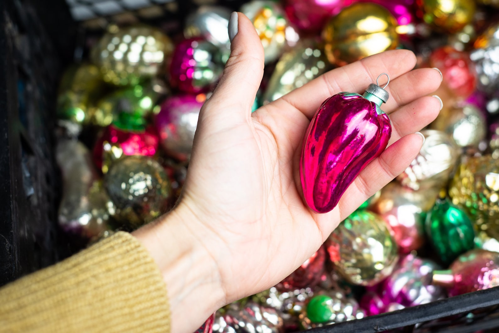 Vegetable fruit Christmas ornaments Christmas glass vintage Etsy