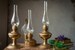 Vintage kerosene lamp, Retro hurricane lamp, Vintage lightning, Old petroleum lantern, Antique glass lamps 