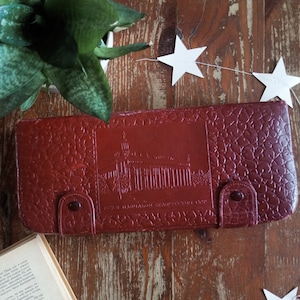 Borsa da barba vintage, astuccio da viaggio, beauty case da uomo, beauty case retrò per uomo
