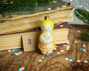 赤ちゃんの置物、クリスマスガラスオーナメント、クリスマスツリーの