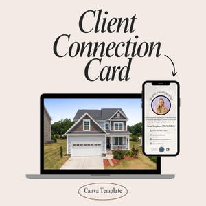 Canva Template for Realtors, Real Estate Marketing, Open House Template, Editable Real Estate Agent Template, Client Follow-Up,
