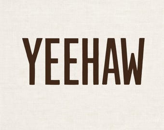Yeehaw Western PNG, Cowgirl Shirt Graphic (Digital Download)