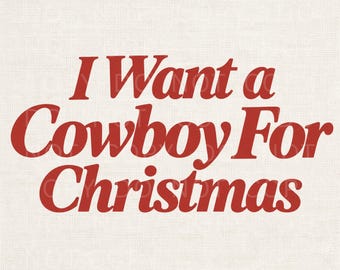 Christmas PNG, Western PNG, Cowboy for Christmas