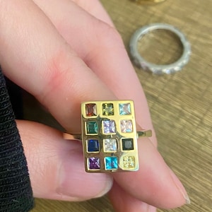 Small Breastplate (Hoshen) Ring