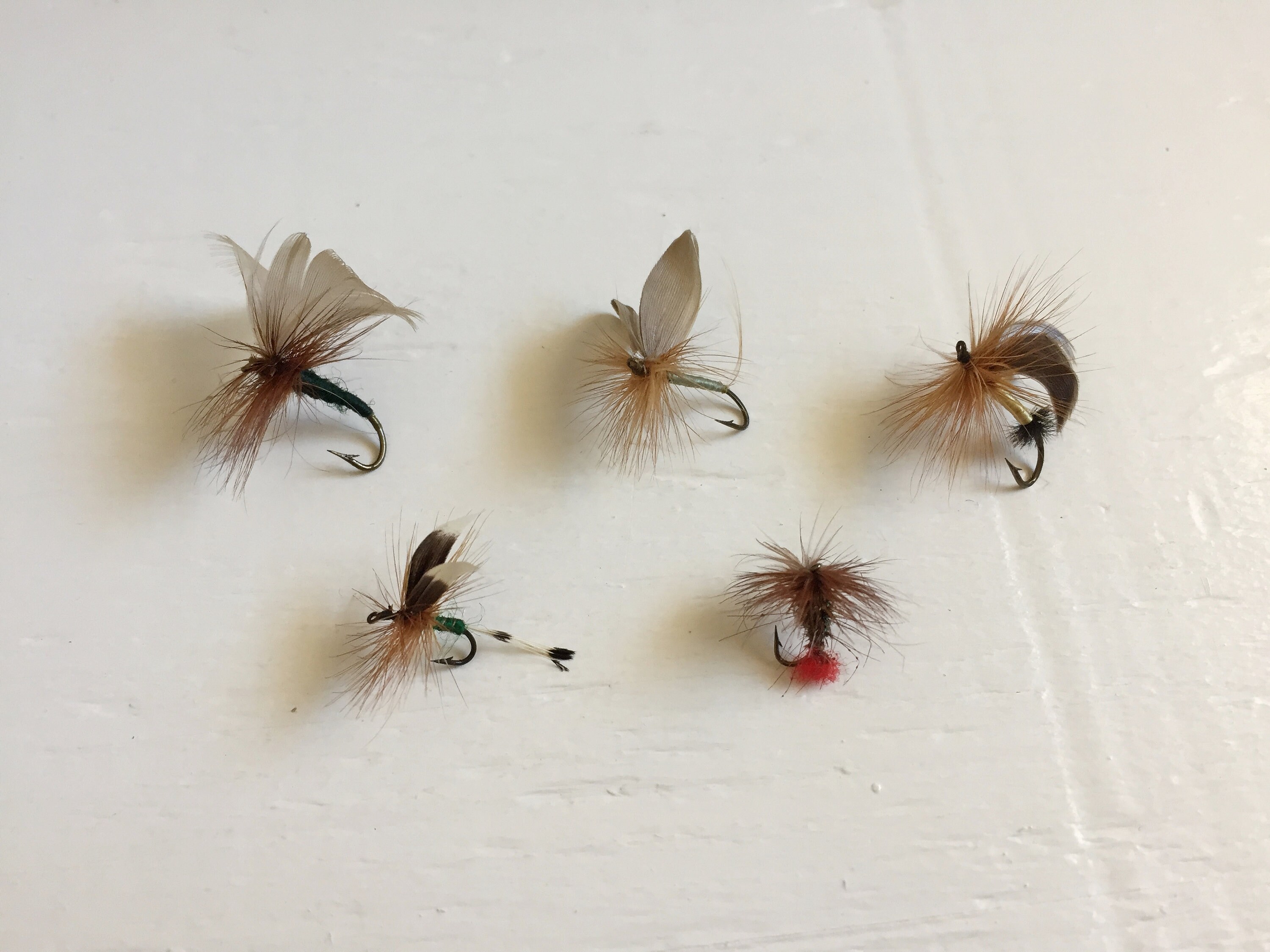 Special Fishing Fly Assortment Rare Vintage Trout Flies Etsy