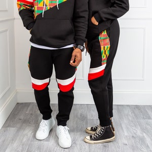 Men s Ankara Joggers African Print Sweatpants Men s Sweatpants Ankara Loungewear Unisex Loungewear Sportswear Sports Clothing ENUGU Etsy UK