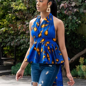 Casual ankara tops online