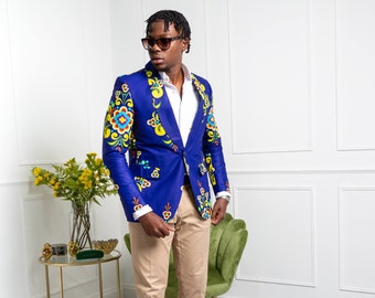 Aooword-men clothes Mulit colore casuale outwear Blazer Dashiki africano Stampa cappotto uomini XXX-Large Aooword-men clothes Mulit colore casuale outwear Blazer Dashiki africano Stampa cappotto uomini XXX-Large
