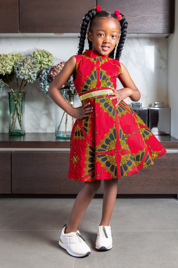 L'AVIYE African Print Infinity Multiway Convertible Dresses