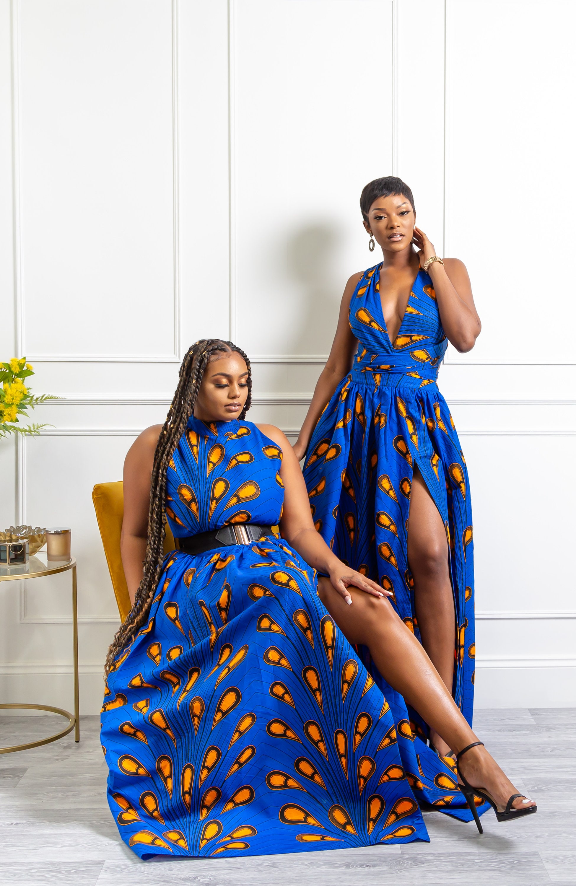 African Dress, African Maxi Dress,African Clothing for Women, Ankara Dress, Dashiki Dress, Women, Infinity Multi-Way Maxi Dress - Ella