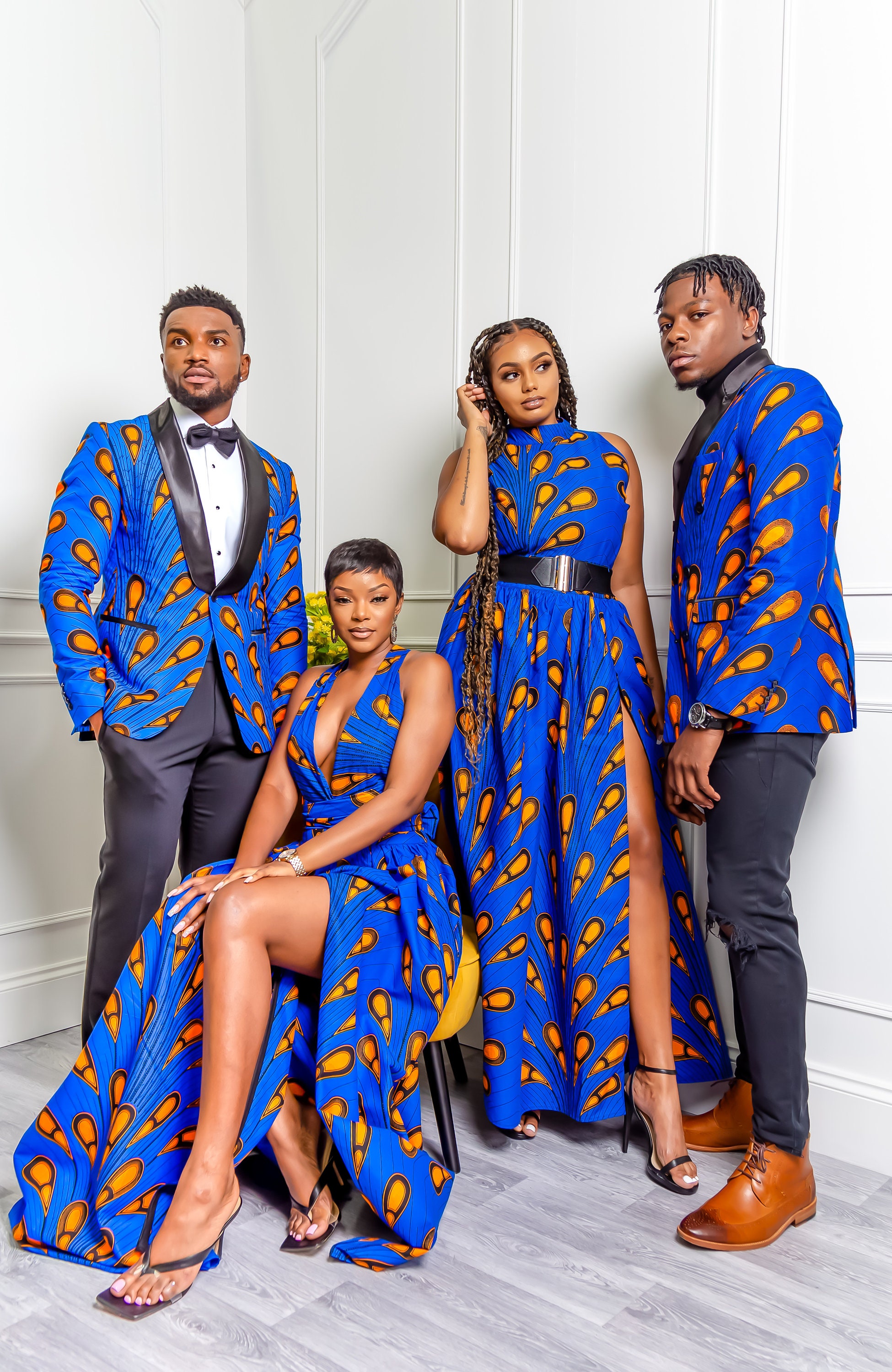 African dress, African Maxi dress,African clothing for Women, Ankara dress, Dashiki dress, Women, Infinity Multi-way Maxi dress - Ella