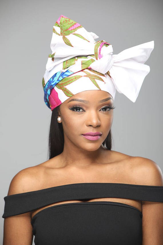 African Headwrap African Print Ankara Headwrap Natural Hair Etsy