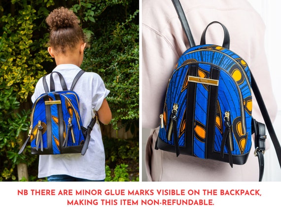 Buy African Print Backpack, African Print Bag, Ankara Student Backpack,  African Fashion Casual Backpack, Women's African Backpack, ELLA Online in  India 