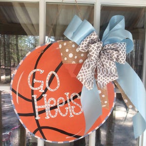 Basketball Door Hanger