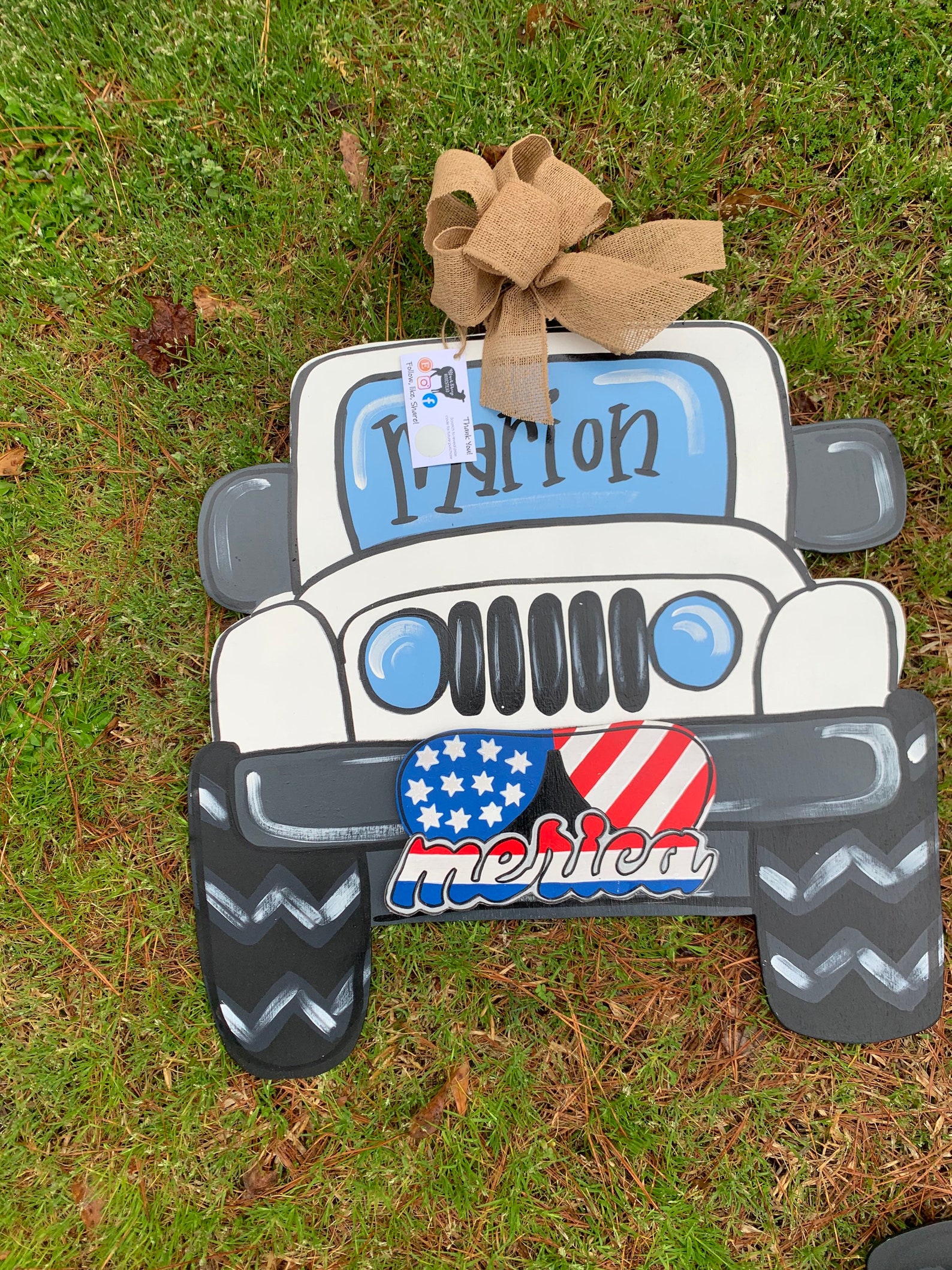 Interchangeable Jeep Wood Door Hanger | Etsy