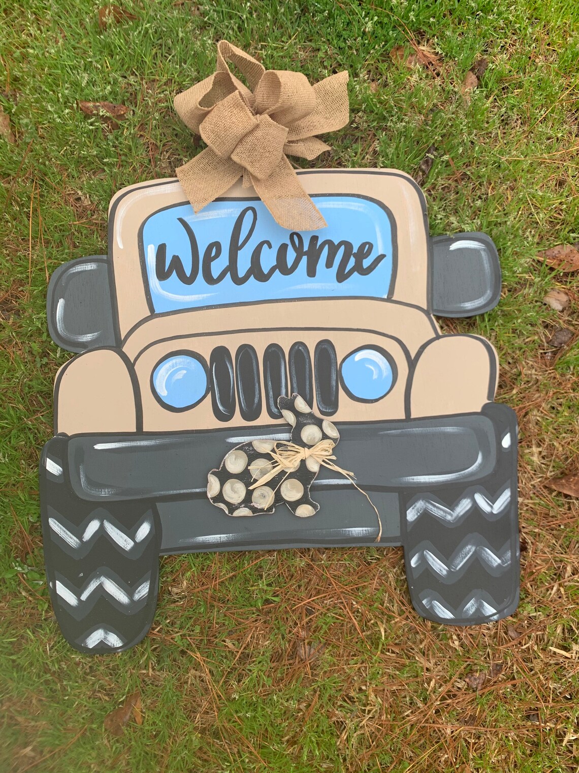 Interchangeable Jeep Wood Door Hanger Etsy
