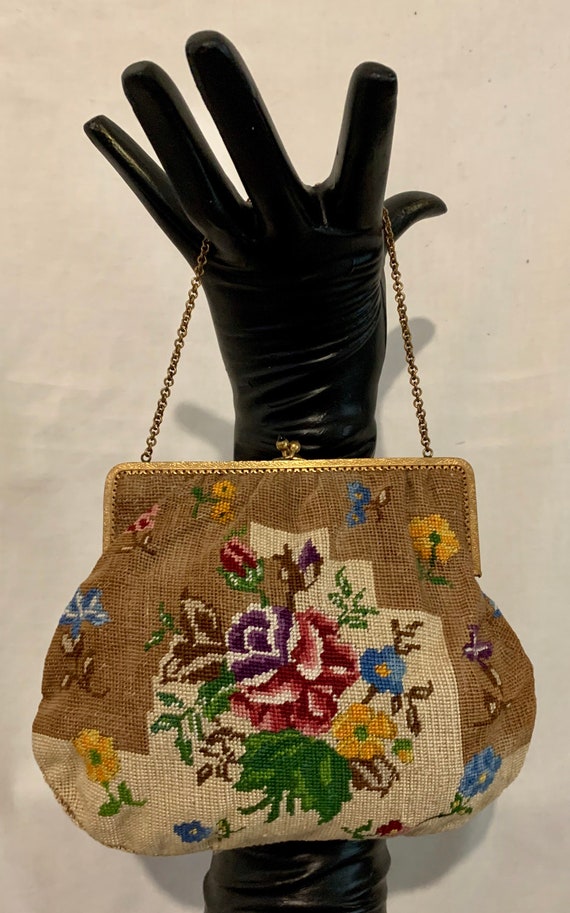1920’s hand embroidered bag
