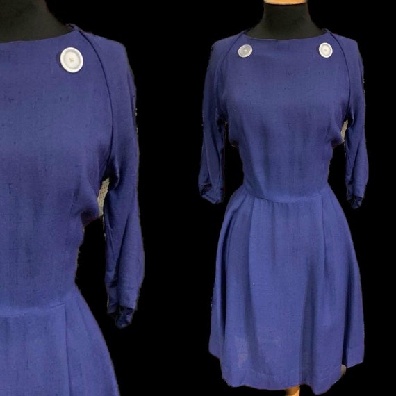 Lovely late 50’s day dress - image 1