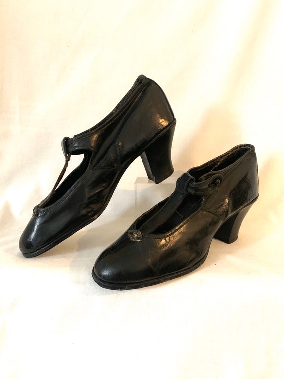 Early 20’s T bar shoes