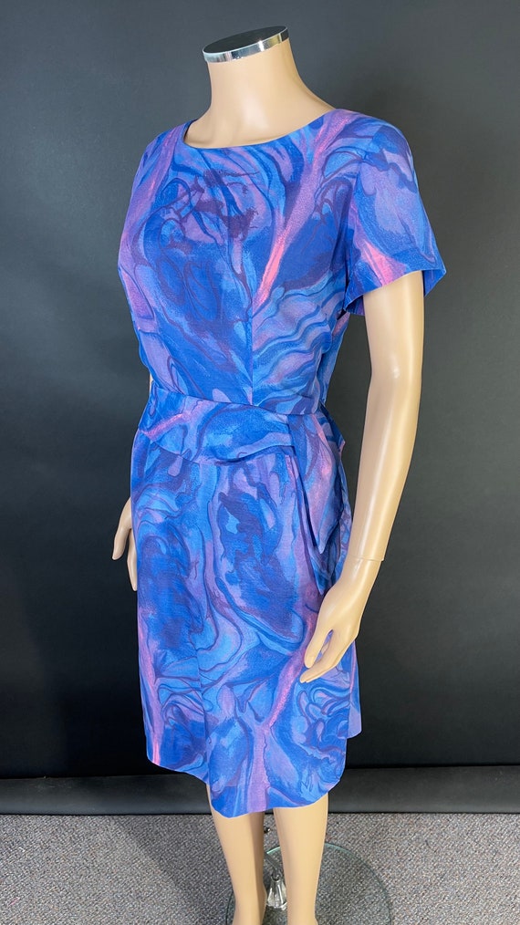 Gorgeous volup late 1950’s day dress - image 4