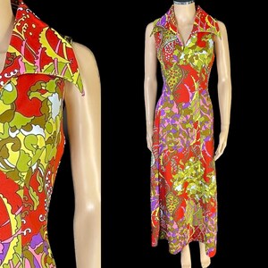 Wonderful early 70’s maxi dress