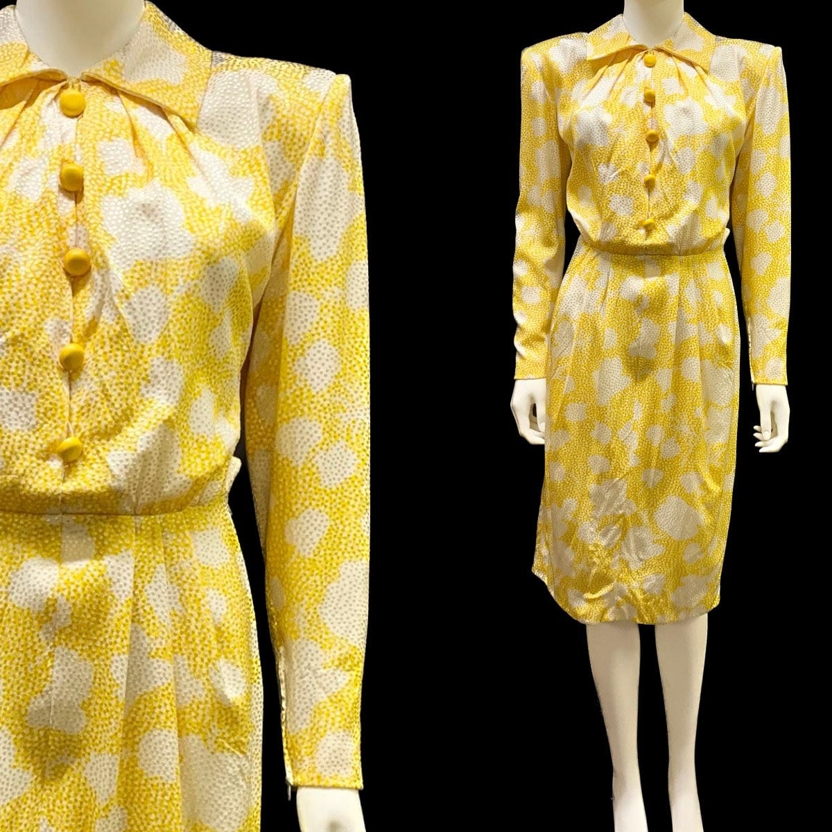 1980s Pure Silk givenchy Dress - Etsy Denmark