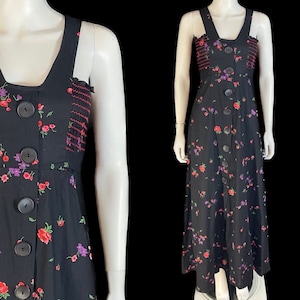 Adorable 1970s maxi dress by Richard Shops