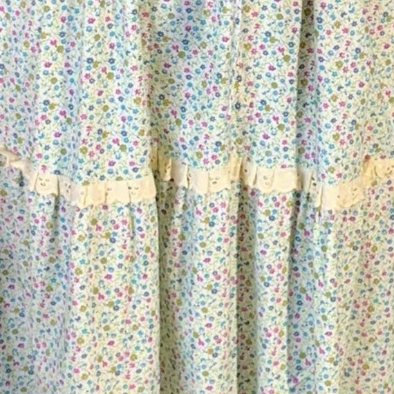 Super pretty 1970’s floral summer prairie dress - image 9