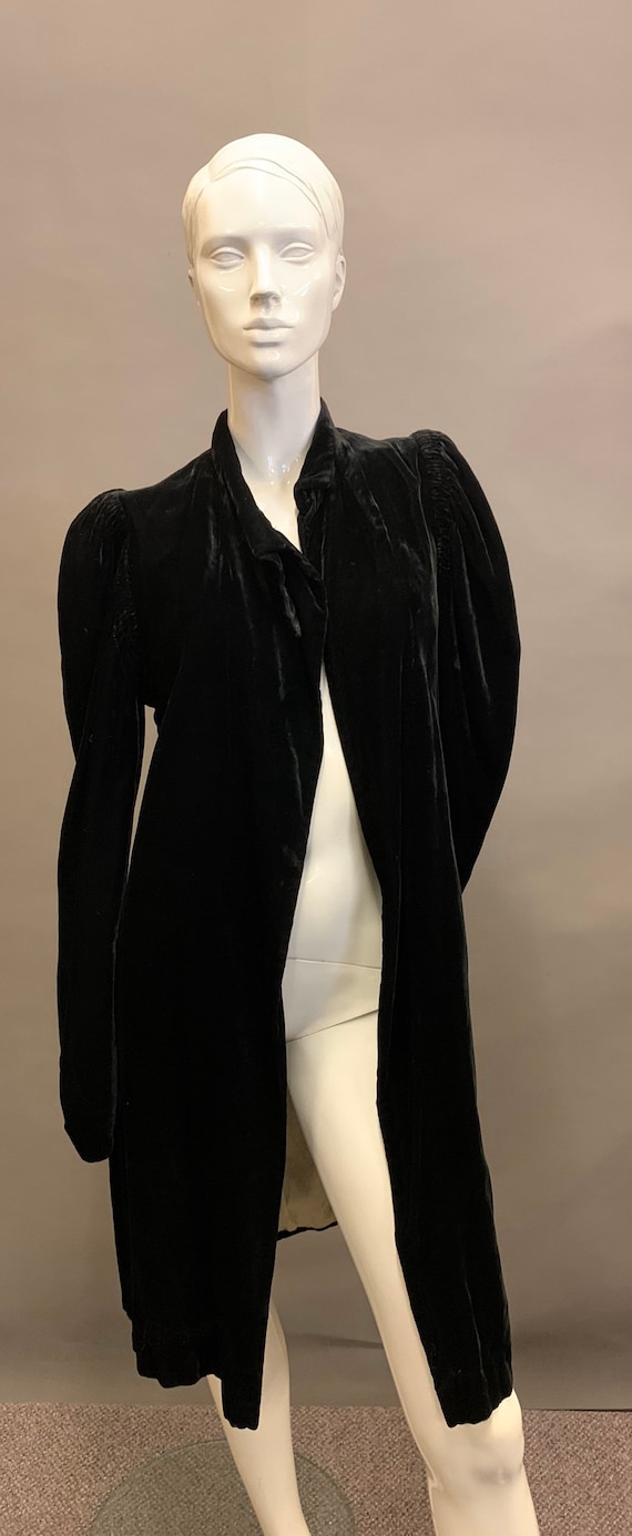 20’s panne velvet jacket
