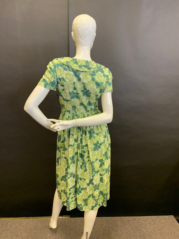 Late 40’s cotton dress - image 5