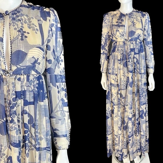 Fab 1960’s maxi dress by Jean Varon - image 1