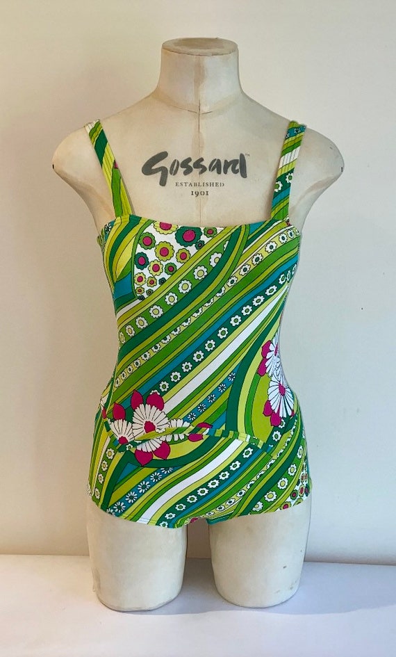 60’s mod swimsuit