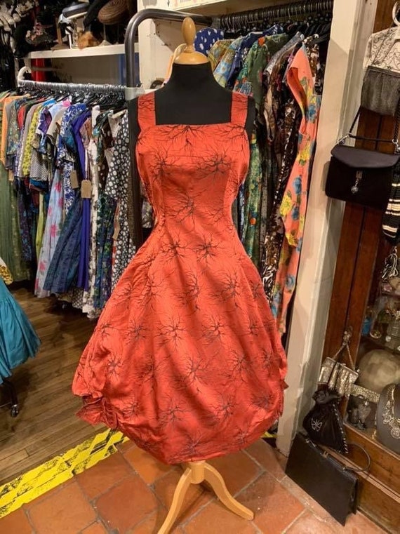 Fantastic 1950s brocade gown