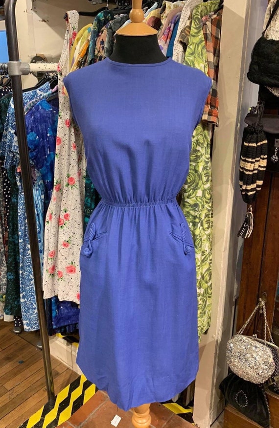 Lovely late 50's/ early 60's  day dress by Eastex - image 2