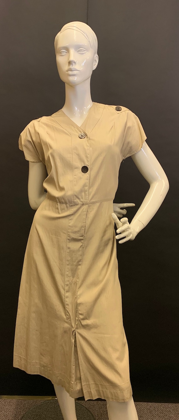 Late 30’s cotton dress