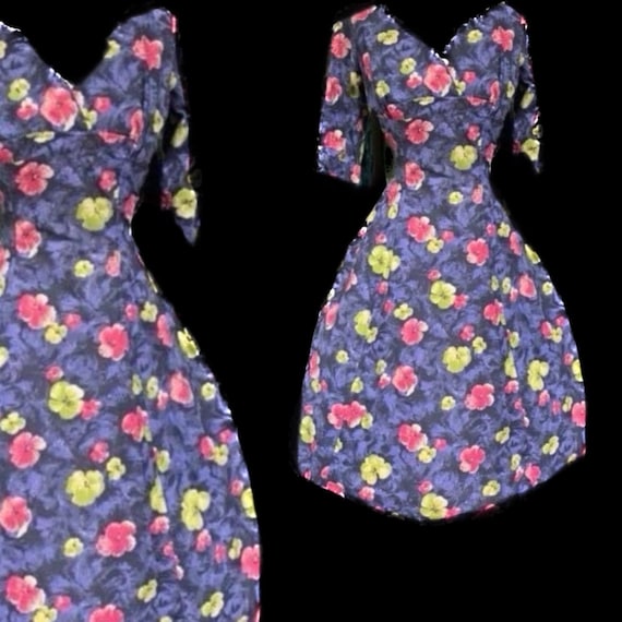 Stunning 1950s day dress - image 1