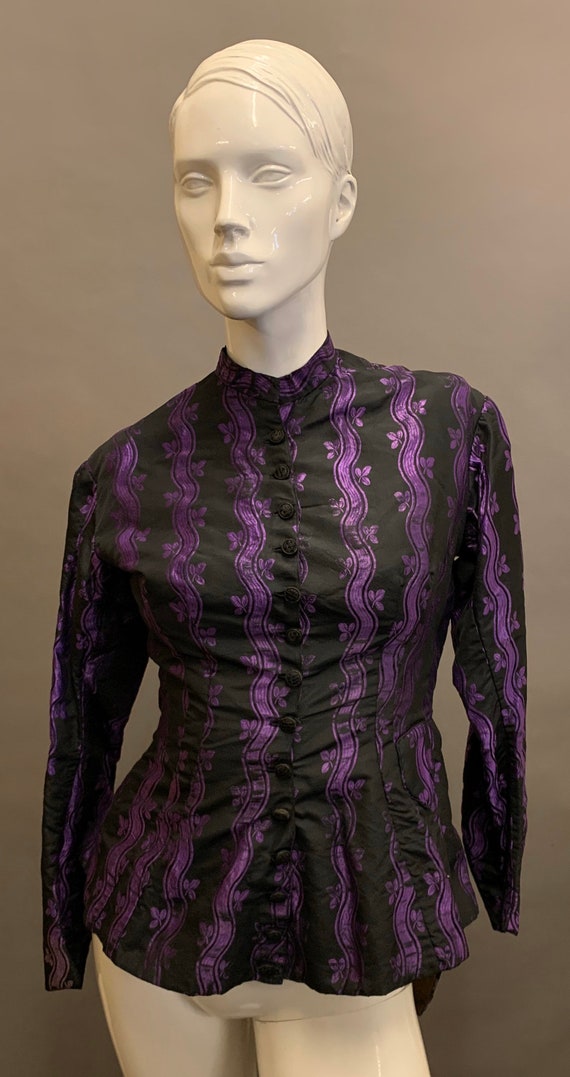 Victorian silk jacket