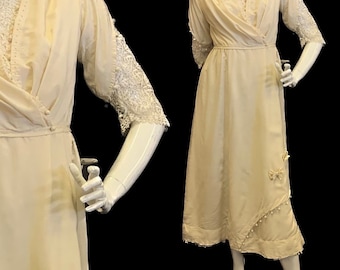 Silk Edwardian dress