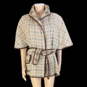 Fantastic 1960’s / 70’s Welsh tapestry cape effect jacket