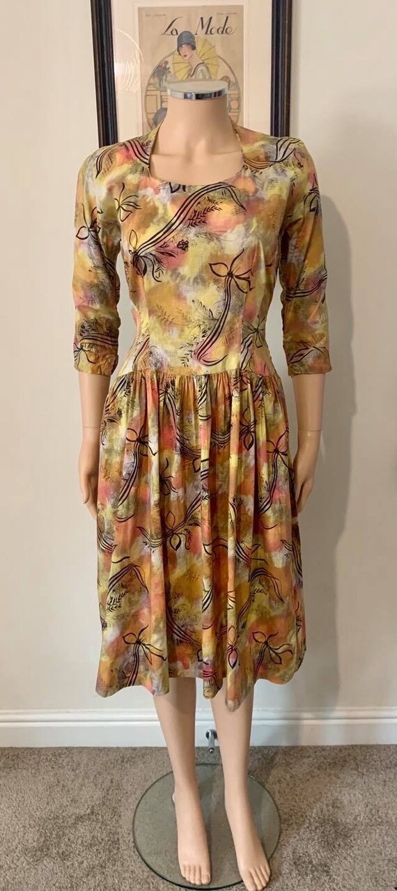 Beautiful 1940’s day dress - image 2