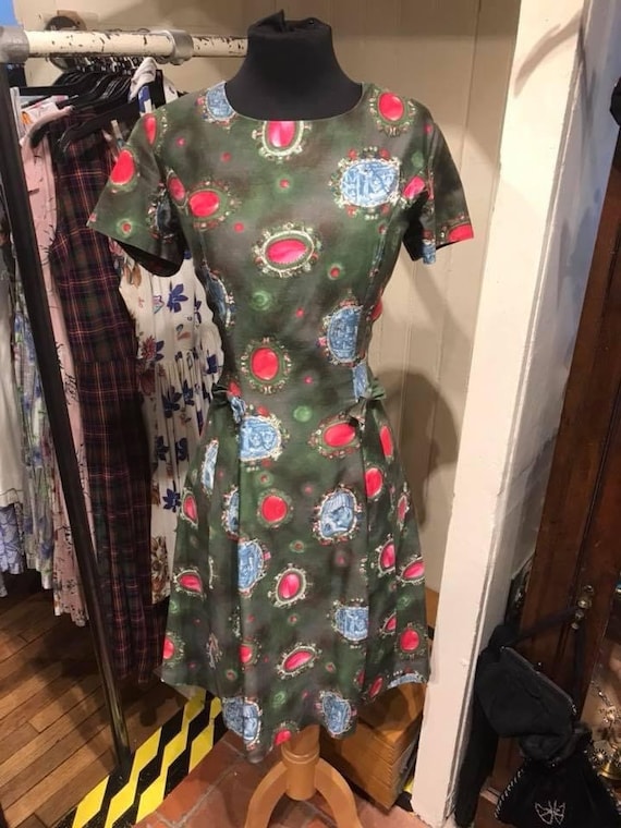 Lovely late 50’s cotton day dress