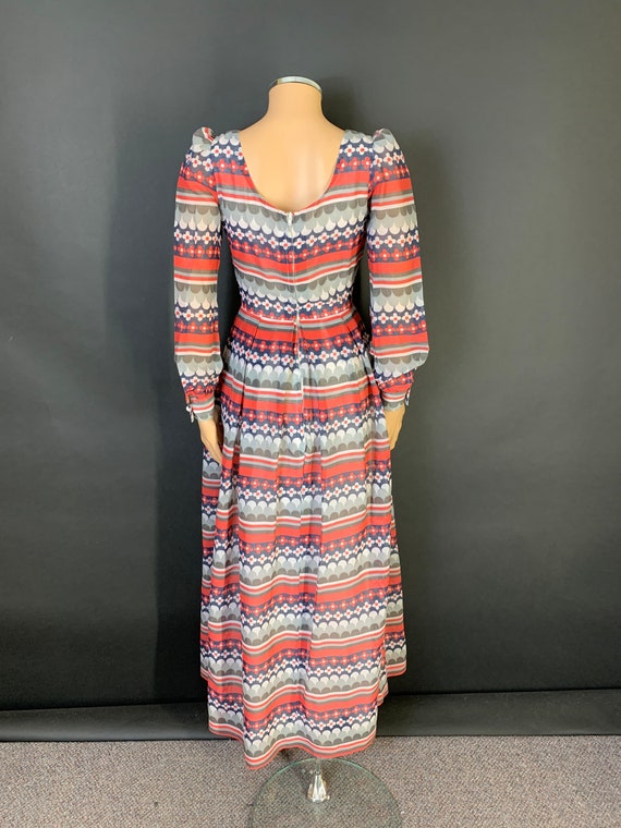 Beautiful 1970’s prairie maxi dress - image 6