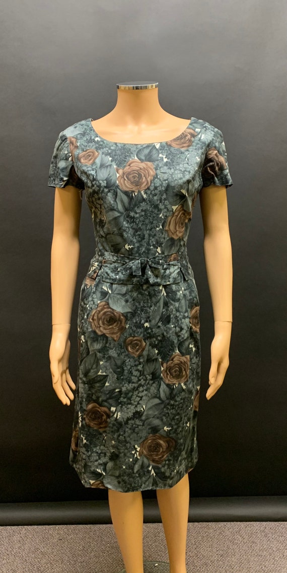 1950s volup cotton day dress