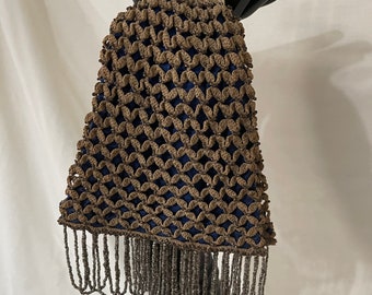 Wonderful Victorian beaded Misers purse