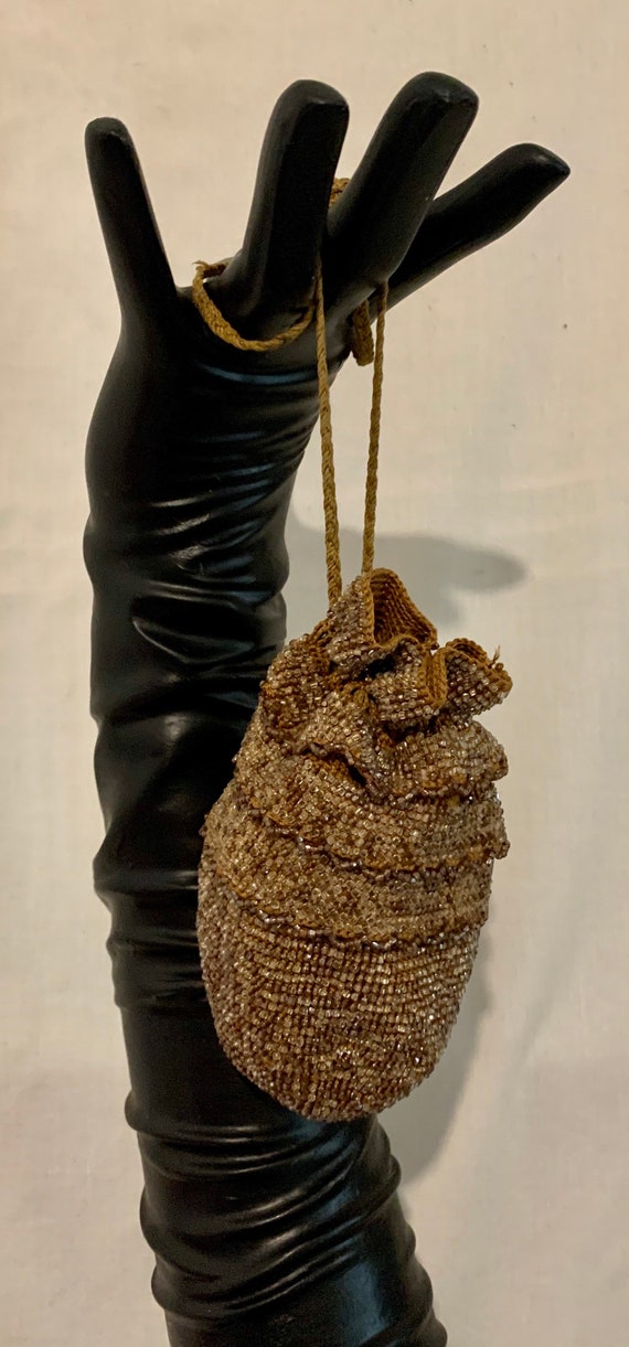 Edwardian beaded bag